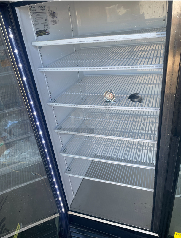 True 2 Glass Door Refrigerator/ Tested and Works Great - Image 2 of 5