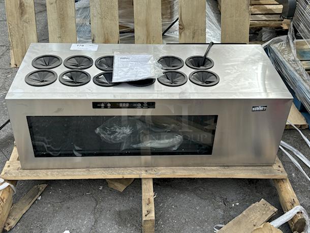 BRAND NEW SCRATCH & DENT! Summit Appliance STC12 12-Bottle Countertop Wine Cooler - 115V. Tested Gets Down To 49 Degrees.  - Image 2 of 7
