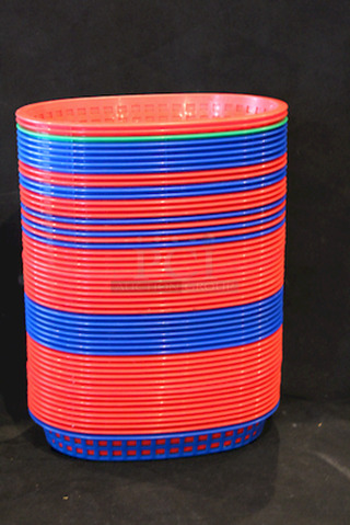 Tablecraft 1076 10 5/8" x 7" x 1 1/2" Chicago Platter Basket 53x Your Bid

