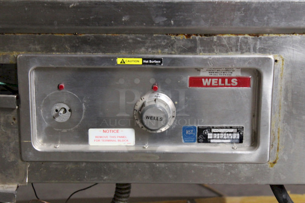 AWESOME! Wells 5P-MOD400TDMAF 4 Pan Drop-In Hot Food Well with Drain Manifolds and Autofill - Dual Thermostatic Control Panels. 208 or 240v, 50/60Hz, 57-1/2x23-5/8x9-3/4 - Image 5 of 6