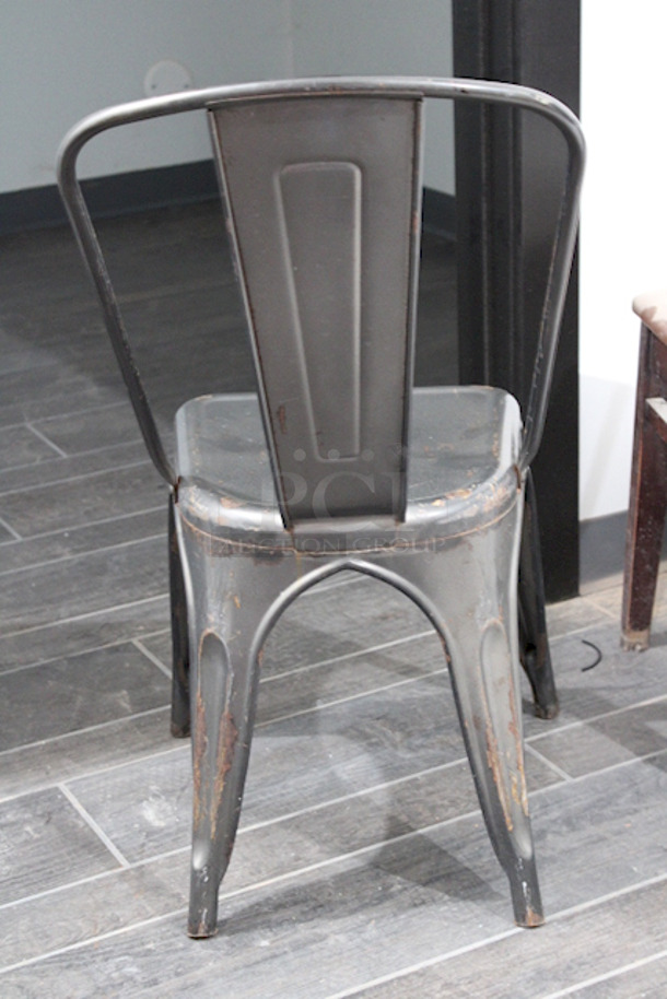 FDW Restaurant Dining Chairs, Indoor/Outdoor, Metal, 18 Inch Seat Height. 4x Your Bid - Image 5 of 7