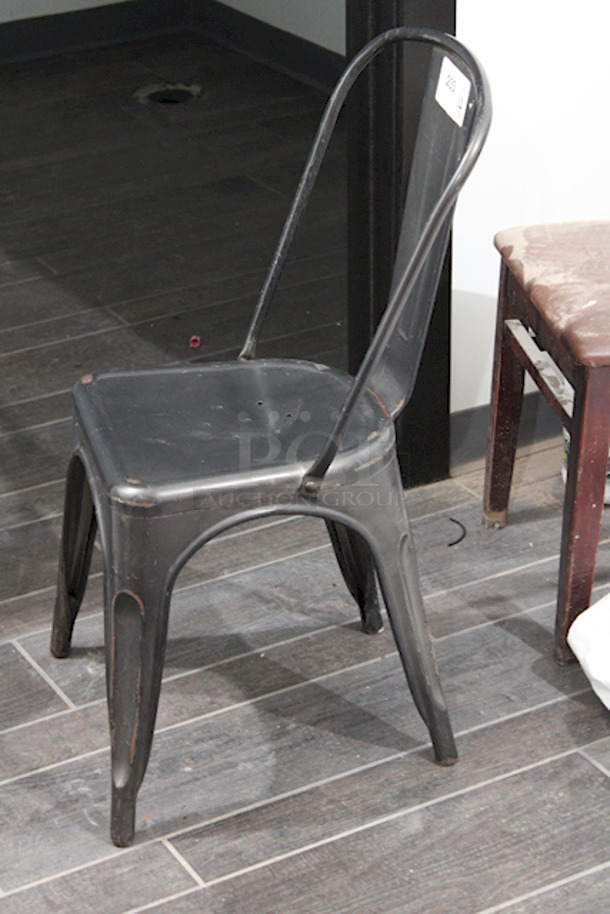 FDW Restaurant Dining Chairs, Indoor/Outdoor, Metal, 18 Inch Seat Height. 4x Your Bid - Image 3 of 6
