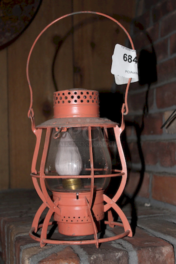 BEAUTIFUL! Antique Lamp, Retrofitted With Light Bulb. Functional