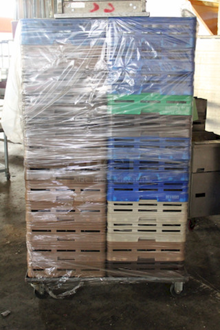 AWESOME! ALL FOR ONE 24 Raburn 4016-S3 Cups Racks, 16 Compartments
Compartment Size: 4-3/8" x 4-3/8", Includes Glass Rack Transport Cart. 


These racks are designed specifically for cups. These racks include a tilt cup drain bar that helps assure the best cleaning result.