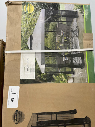 PERFECT FOR THE COOK OUT!! Mainstays 10ft x 10ft Easy Assembly Gazebo – 120” x 120” x 111.8” 