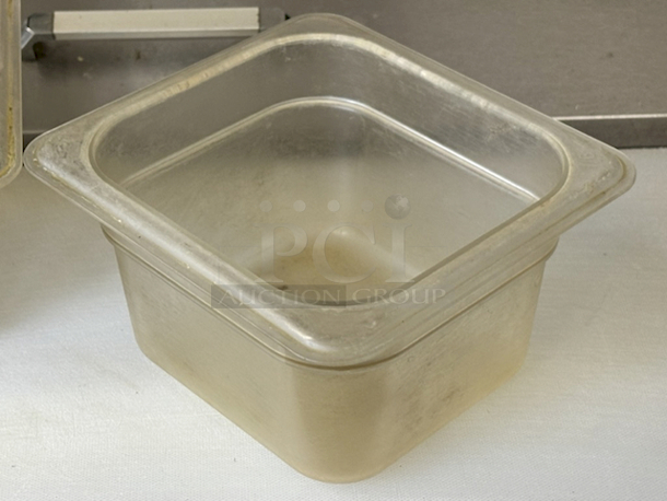 SWEET! Cambro Polycarbonate 1/6 Pans, 4" Deep. 7x Your Bid - Image 3 of 5
