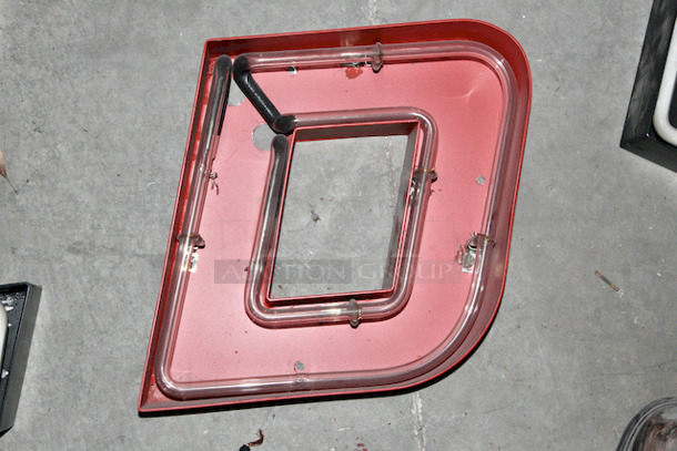 NEON Red Letter "D" 10-3/4x3x12 - Image 1 of 1