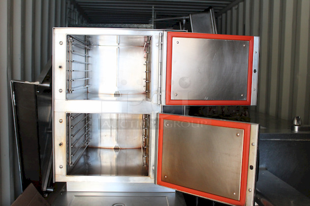 PERFECT CONDITION! Groen HY-6SM-24 HYPERSTEAM PRESSURELESS STEAMER (6) Pan Convection Steamer - Cabinet, Direct Steam. 24x35x58 120 V/60 Hz/1 ph - Image 2 of 7