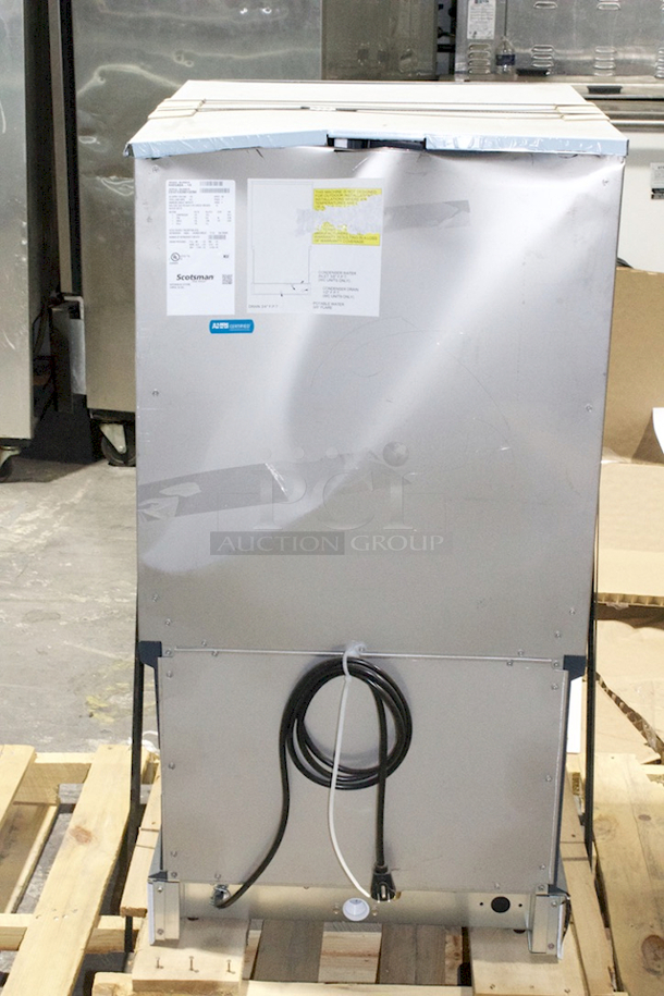 BRAND NEW SCRATCH AND DENT! Scotsman HID540A-1 Meridian Countertop Air Cooled Ice Machine and Water Dispenser - 40 lb. Bin Storage 
SN:23121320013280 - Image 5 of 7
