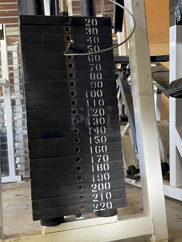 Reflex Fitness Products. Shoulder Press. Machine Has Been Re-Strung - Image 7 of 7