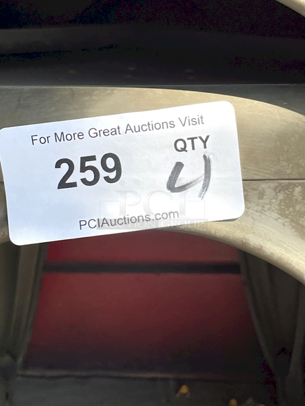 Outdoor Metal Chairs. 4x your Bid. - Image 7 of 7