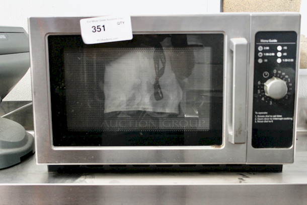 Amana RCS10DS Commercial Microwave - 120V.
22x16x14