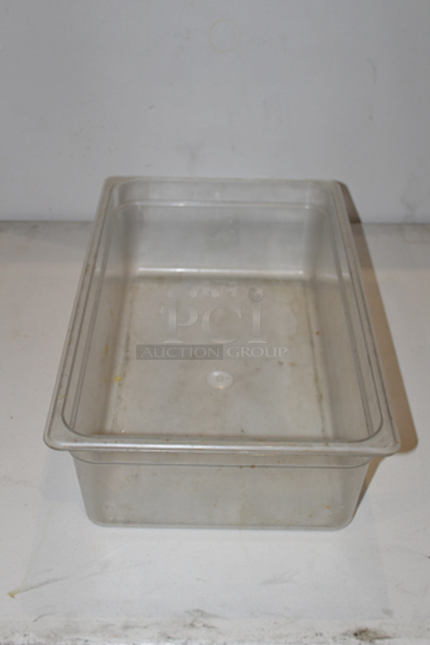 Cambro 16CW Camwear Full Size Food Pans, 6” Deep.
12-3/4x20-7/8x6
4x Your Bid
 - Image 7 of 9