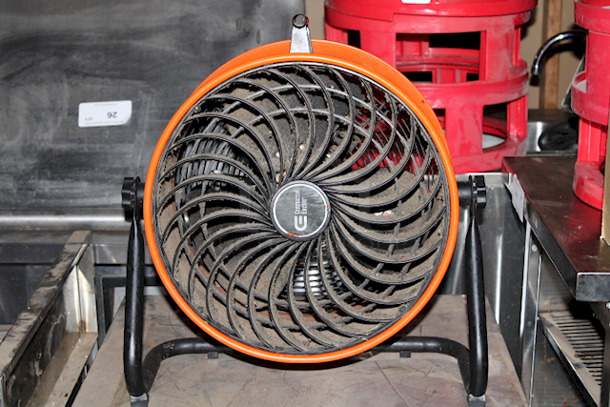 Commercial Electric HVFF16CE 16" Turbo Floor Fan, 120 VAC 60Hz. **Not In Working Order** - Image 1 of 4