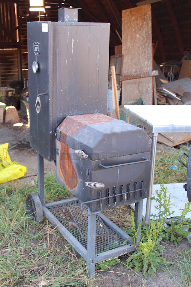 Oklahoma Joe's Bandera Offset Smoker and Charcoal Grill - Image 3 of 3