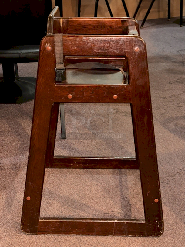 SOLID! Wood Highchair  - Image 3 of 7