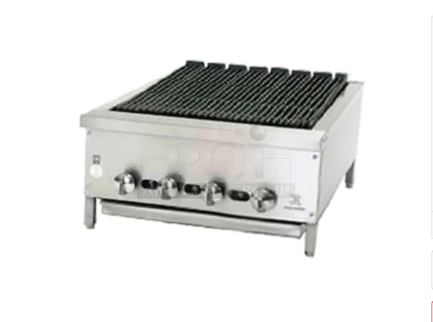 Fully Refurbished Jade 24" Char Broiler Gas Grill  Tested and Working - Image 1 of 4