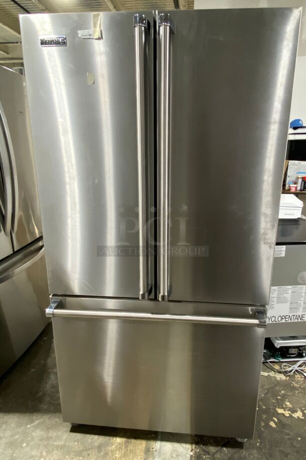 Viking - French Door Refrigerator - Stainless Steel. Premium Water Filter