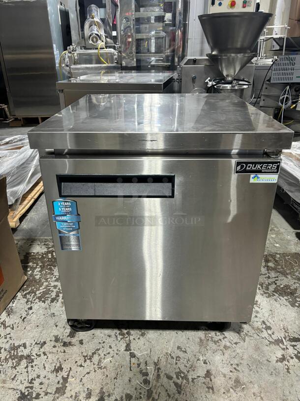 Brand New Dukers DUC29R Undercounter Refrigerator in Stainless Steel
 - Image 1 of 5