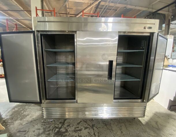Dukers D83F 3-Door Commercial Freezer In Stainless Steel
 - Image 2 of 6