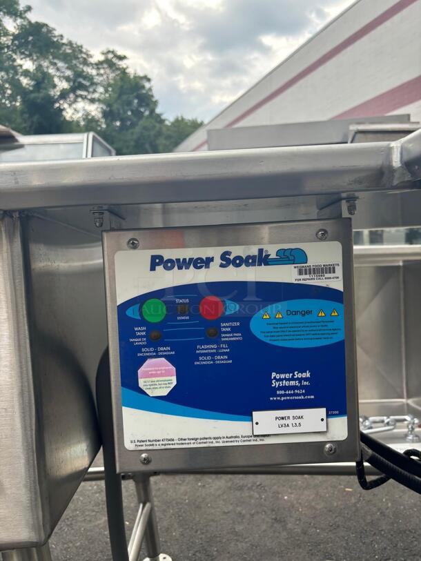 Power Soak Power Wash Dishtable Sink
 - Image 4 of 9