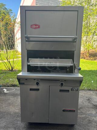 Garland M60XS Radiant Deck Type Broiler w/ Upper Finishing Oven, Natural Gas
