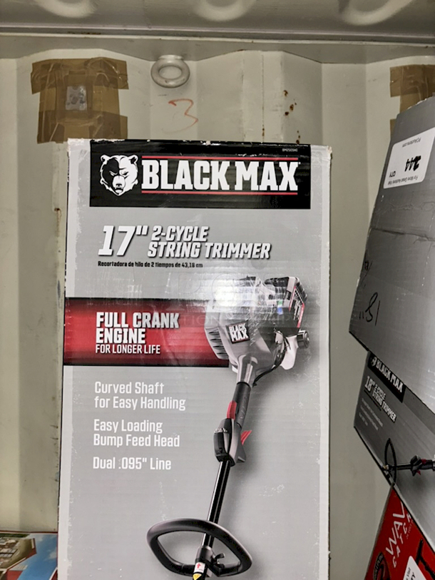 Black Max 2-Cycle 17" String Trimmers, Gas. 2x Your Bid - Image 2 of 2