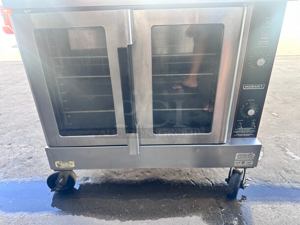 Fully Refurbished  Hobart Vulcan HGC5-10 Single Gas Convection Oven Tested and Working - Image 4 of 8