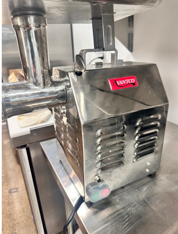 Like New Avantco MG12 #12 Meat Grinder - 110V, 1 hp Working - Image 1 of 9