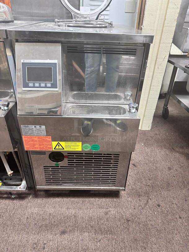 Late Model Florntia SL1 Churning Batch Freezer Gelato Machine w/ (1) 15 qt Flavor Hopper, 220v Working - Image 4 of 10