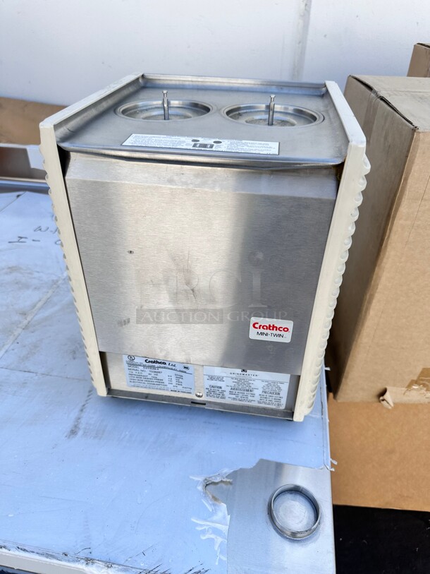New! Crathco E29-4 11 1/4"  Cold Beverage Dispenser  115v Only Base Working - Image 7 of 9