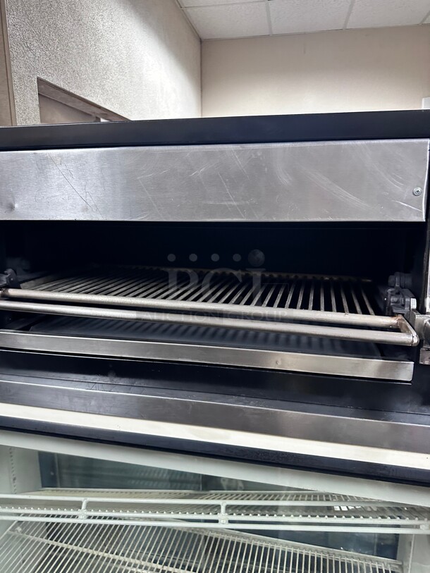 Certified Working Wolf 36 inch Gas Salamander Cheese Melter NSF - Image 5 of 6