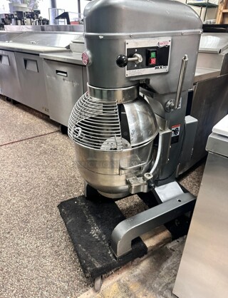 Avantco MX30 30 Qt. Planetary Floor Mixer with Guard & Standard Accessories - 120V, 1 3/4 hp Working