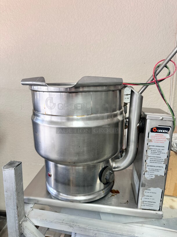 Groen TDB/6-10 10 Quart Electric Countertop Steam Jacketed Kettle 220 Volt 1 Phase Tested and Working - Image 2 of 10