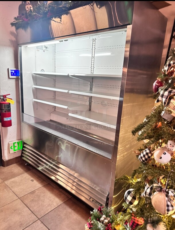 Working True TAC-72 - Vertical Air Curtain Display Merchandiser, 66 Cu. Ft., Stainless Steel 220 Volt 1 Phase - Image 9 of 9