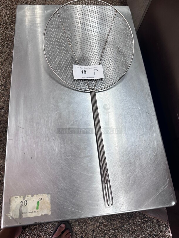 Commercial 24 inch Strainer With Handle NSF  - Image 1 of 4