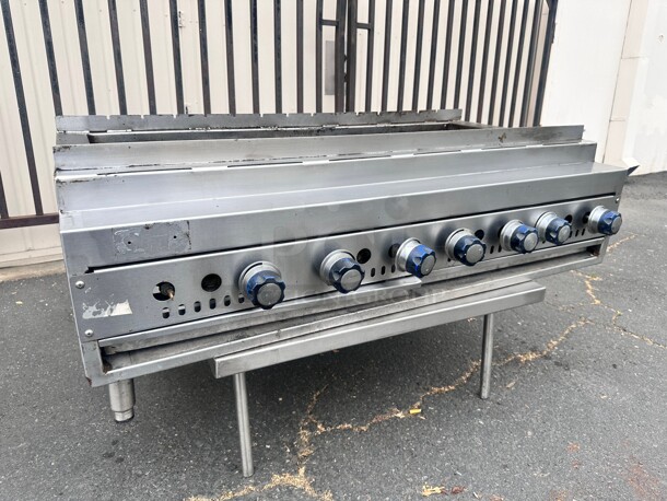 Ideal 8-Burner Natural Gas Kebab Broiler - 240,000 BTU Working - Image 3 of 10