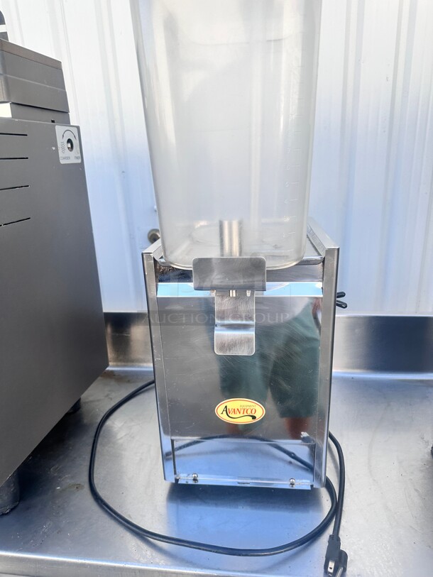 Avantco Commercial Single Beverage Dispenser 115 Volt Working - Image 5 of 8