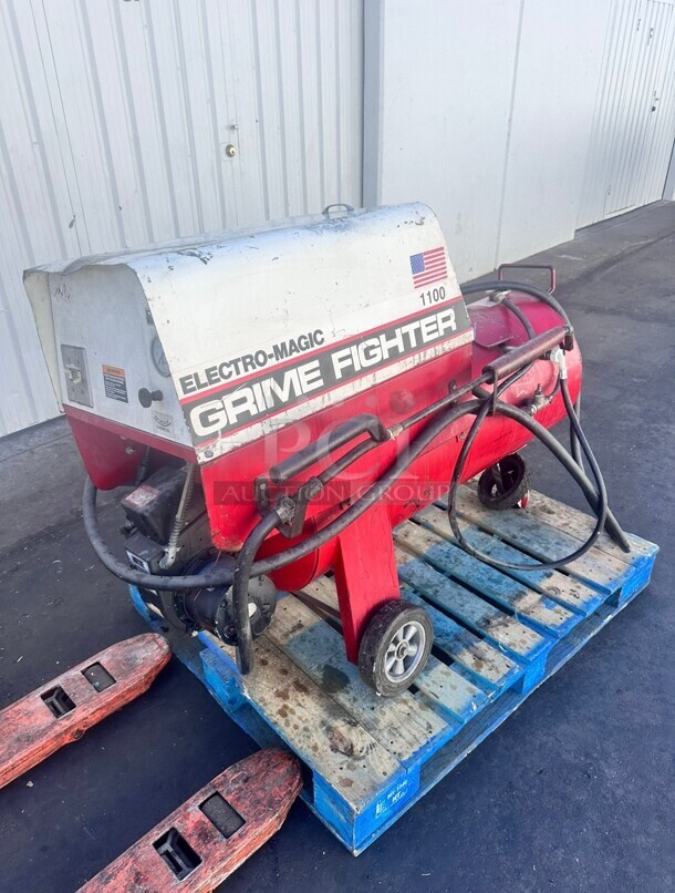 Electro Magic 1100 Dirt Buster Hot Water High Pressure Washer Diesel Tested and Working - Image 3 of 9