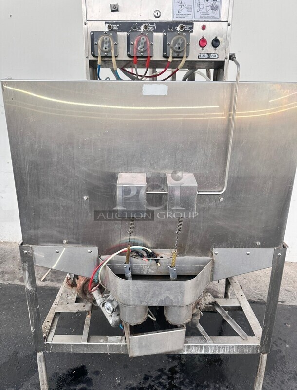 Excellent Condition American Dish Service 5AG-S 74 Rack/Hr Double Rack Door Type Low Temp Dishwasher - 115V Tested and Working - Image 2 of 10