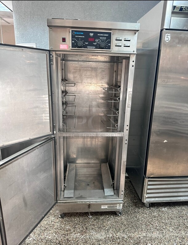 Winston CVAP Full Height Insulated Mobile Heated Cabinet w/ (14) Pan Capacity - Right Hinge, 120v Tested and Working! - Image 8 of 8