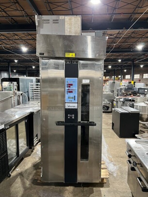 AMAZING! Baxter Commercial Electric Powered Single Door Roll In Rack Retarder/ Proofer! Solid Stainless Steel! Model: RC151DD 208/240V 60HZ 1 Phase