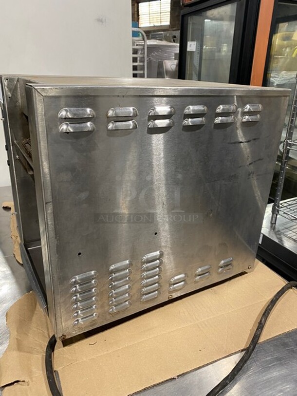 APW Wyott Commercial Countertop Conveyor Toaster Oven! All Stainless Steel! Model: BT15 SN: 9905D07368 208V 60HZ 1 Phase - Image 2 of 10