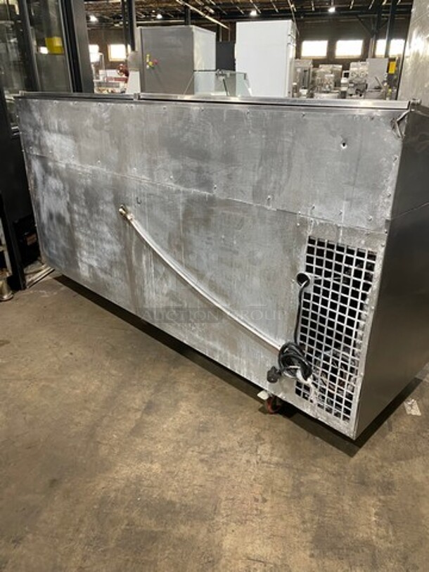 Victory Commercial Refrigerated Pizza Prep Table! With 3 Door Storage Space Underneath! All Stainless Steel! Model: VPT88 SN: P0277405 115V 60HZ 1 Phase - Image 3 of 10