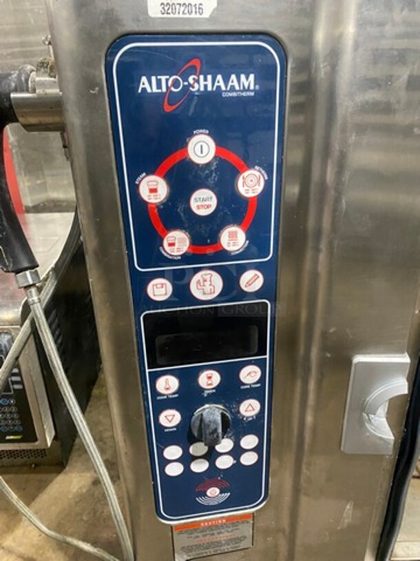 Alto Shaam Commercial Combitherm Convection Oven! With View Through Door! Metal Oven Racks! All Stainless Steel! Model: 1010ES SN: 566773000 208/240V 60HZ 3 Phase - Image 6 of 8