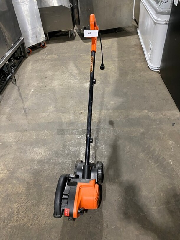 Black & Decker Electric Powered Lawn Edger!