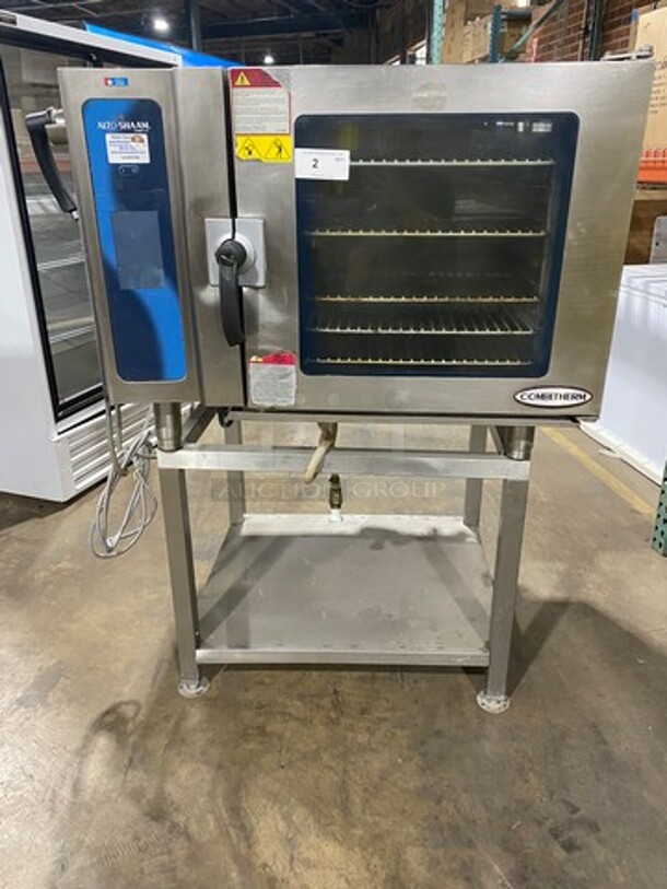 Alto Shaam Commercial Combitherm Convection Oven! All Stainless Steel! On Legs! Model: 7.14ESI SN: 1200418000 208/240V 60HZ 3 Phase - Image 1 of 11