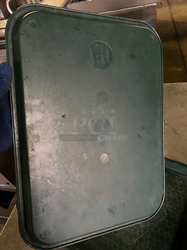 ALL ONE MONEY! Carlisle Green Poly Food Trays! - Image 3 of 4
