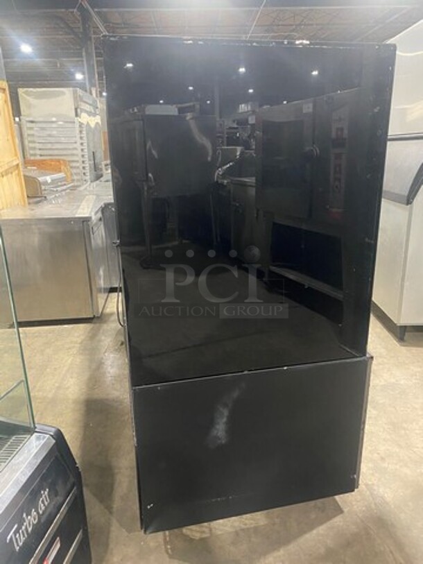 NICE! Commercial Refrigerated Bakery/ Deli Display Case Merchandiser! With Straight Front Glass! With Sliding Rear Access Doors! Stainless Steel Body! - Image 4 of 8