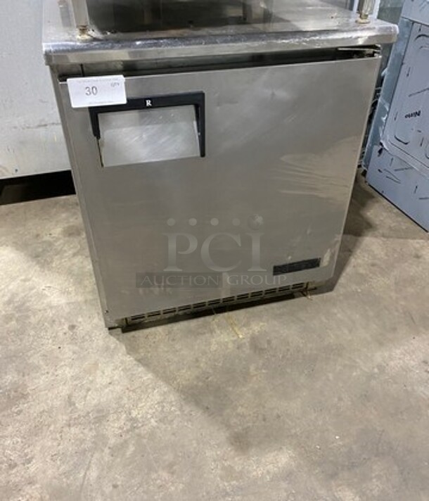 Everest Commercial Single Door Lowboy/ Worktop Cooler! All Stainless Steel! Model: ETBR1 SN: BTBR112100008 115V 60HZ 1 Phase - Image 1 of 8